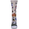 Memoi Women's Colorado Rayon From Bamboo Crew Socks Ivory Heather 9-11 - 2 of 3