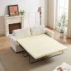 NicBex Convertible Sleeper Chair,Pull-out Sofa Bed with 2 Seat/3 Seat,Couches with Modern Design for Living Room,Gray/Beige/Green - 4 of 4