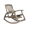 Modern Unholstered Selma Rocking Chair with Cushion-Christopher Knight Home - 2 of 4