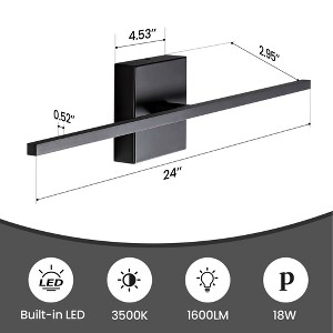KAISITE 24inch LED Bathroom Vanity Light - 1 of 4