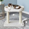 Two by Two Malibu - Off-White Scratching Post Cat Furniture - 20.7 in. Tall - image 2 of 4