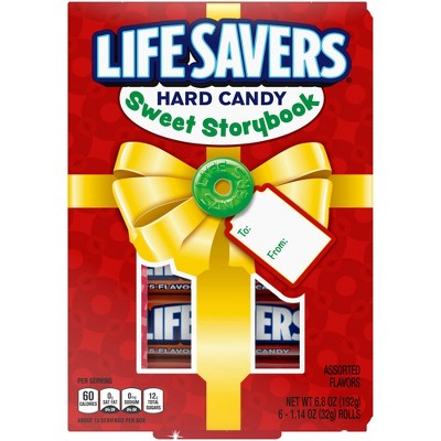 Life Savers Hard Candy Holiday Story Book - 6.8oz