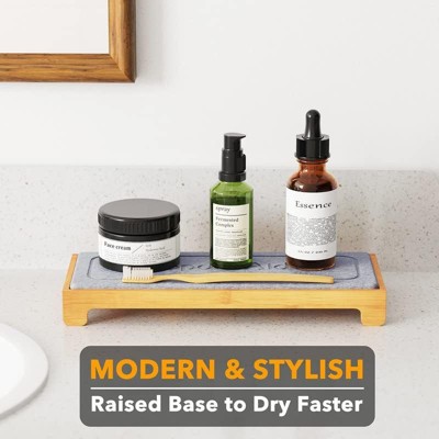 SpaceAid Sponge Holder for Kitchen Sink – SpaceAid DryingNeat Caddy Organizer with Fast Drying Bamboo Tray for Soap, Dispenser and Counter — фото 3