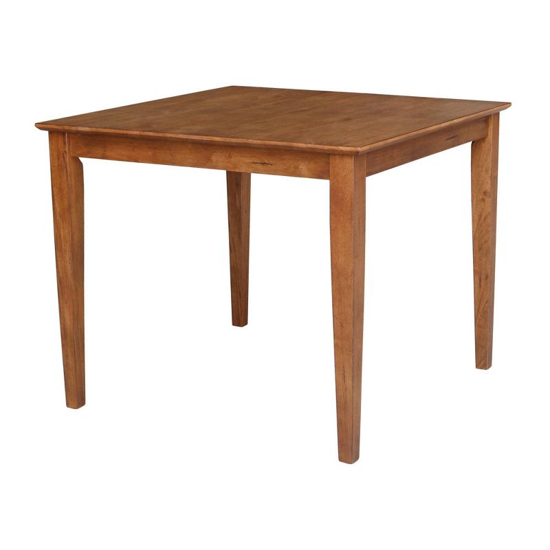 36&#34;x36&#34; Solid Wood Dining Table with Shaker Styled Legs Distressed Oak - International Concepts, 3 of 8