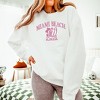 Simply Sage Market Women's Graphic Sweatshirt Embroidered Miami Beach Florida - 2 of 3