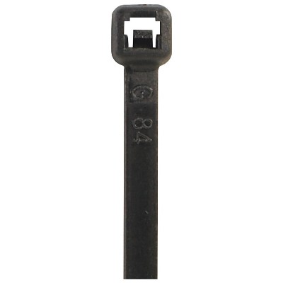 Box Partners UV Cable Ties 120# 11" Black 100/Case CTUV11120