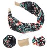 Unique Bargains Women's Fashion Printed Knotted Headwrap 5.91"x2.56" 1 Pc - 3 of 4