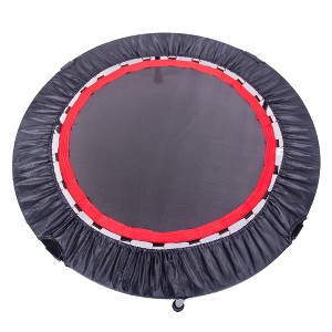 Racxily 40 Inch Mini Exercise Trampoline, Indoor Fitness Rebounder with Safety Pad for Adults & Kids - 1 of 4