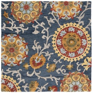 Blossom BLM401 Hand Tufted Area Rug  - Safavieh - 1 of 4