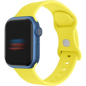 Worryfree Gadgets Silicone Sports Band for Apple Watch 38/40/41mm iWatch Band Series 8 7 6 5 4 3 2 1 & SE - 1 of 4