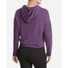 Women's Cropped French Terry Hoodie - Danskin - 2 of 2