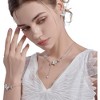 Fashion Necklace, Exquisite Butterfly Clavicle Chain, Temperament Fringe Butterfly Necklace, Butterfly Pendant - 2 of 4