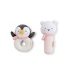 SARO “Polaris” Baby Rattle Set – Plush Rattles, Sensory Toys for Early Development, Promotes Hand-Eye Coordination, Auditory Stimulation - 2 of 2