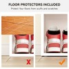 Shoe Storage Bench, 5 Cubbies Storage Rack Bench with Cushion, Entryway Bench - 3 of 4