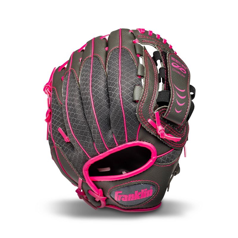 Franklin Sports Infinite Web Teeball Gloves 10.5&#34; - Pink, 2 of 4