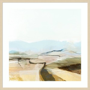 Amanti Art Country View by Dan Hobday Wood Framed Wall Art Print - 1 of 4