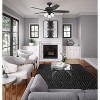 52" Builder Ceiling Fan with Light Kit and Pull Chain (Includes LED Light Bulb) - Hunter Fan - 4 of 4