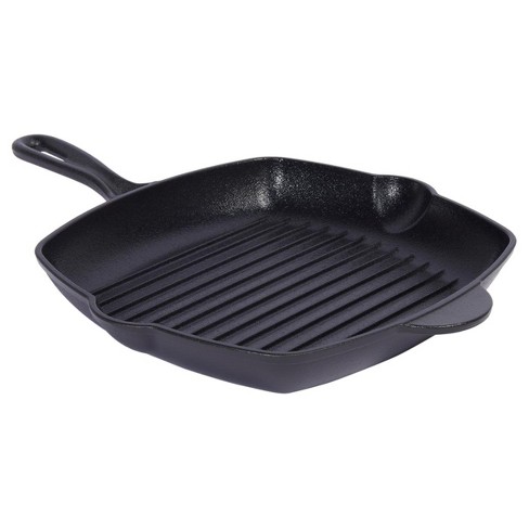 Kitchen Hq Diamond infused Ceramic Nonstick Cast Iron Square Grill Pan Refurbished Target