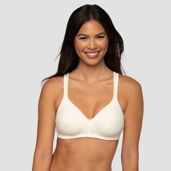 Vanity Fair Back Smoother Underwire Bra 76380 40 DD Damask Beige at   Women's Clothing store