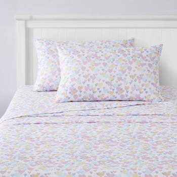 Vintage Hearts Microfiber Kids' Sheet Set By Sweet Home Collection™