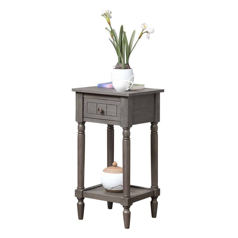 Breighton Home Provencal Countryside Mia Petite Accent Table with Drawer and Shelves, 4 of 12