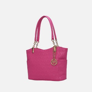 MKF Collection Malika M Signature Women’s Vegan Leather Handbag Satchel by Mia K - 1 of 4