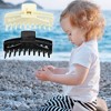 Unique Bargains Women's Claw Clip Hair Accessories for Thick Hair Large 4 Pcs - 3 of 4
