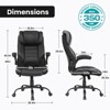COZONY Ergonomic Office Chair, Adjustable High Back Desk Chair with Headrest and Lumbar Support - 2 of 4