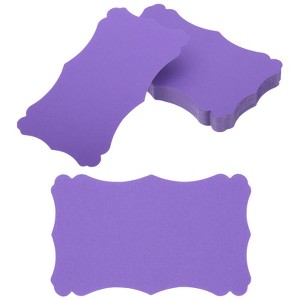 Unique Bargains Paper Mini DIY Gift Double-sided Blank Index Flash Cards 50 Pcs - 1 of 4