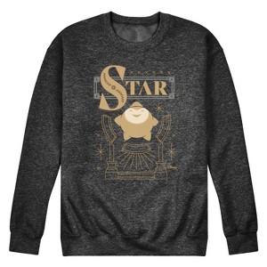 Men's - Disney - Star of Importance Graphic Fleece Sweatshirt - 1 of 4