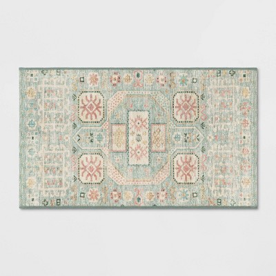 2'6x4' Checkerboard Plush Accent Rug - Threshold™ : Target