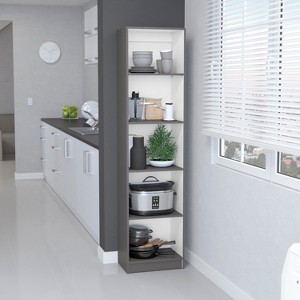 Bookcase, Vertical Design, Home&Office Bookshelf - 1 of 4