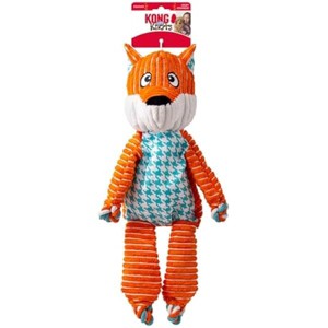 KONG Floppy Knots - Durable No?Stuffing Squeaky Rope & Plush Dog Toy - for Teething, Playing (Fox, Extra Large) - 1 of 1