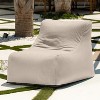 Jaxx Ponce Outdoor Bean Bag Chair - Weather Resistant Patio and Poolside Lounge Seating - 2 of 4
