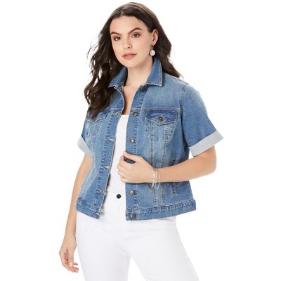 Target womens 2024 denim jacket