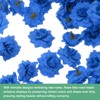 Unique Bargains Silk Rose Artificial Flower Heads Bouquet Decor - 2 of 4