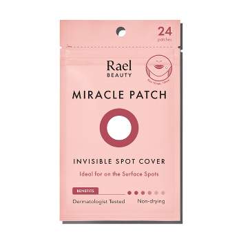 Rael Beauty Miracle Pimple Patch Invisible Spot Cover for Acne - 24ct