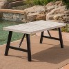 NicBex Patio Rectangle Dining Table Outdoor Acacia Wood 70.5 Inch Table All-Weatherproof - 4 of 4