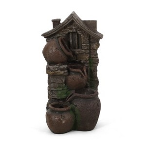 Gulches Garden Decor: Opt for 7"-42.25" High Fountain, Rustic Multi - 1 of 4