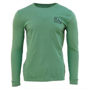 Fintech Wanted Bass Long Sleeve Graphic T-Shirt - Frosty Spruce - 1 of 2