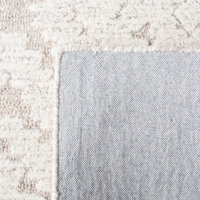 Elegant Tufted Wool 8' x 10' Rectangular Area Rug in Black