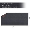 6 Ft x 23 Ft Boat Carpet, Marine Carpeting with Soft Cut Pile and Water-Proof TPR Backing, Carpet Roll for Home, Patio, Black - 2 of 4