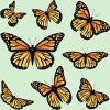 Girl's Design By Humans Monarch butterfly By AnnArtshock T-Shirt - 2 of 3