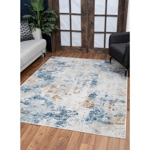 Okak Modern Elegance Turkey Carpet Area Rug for Living Room,Bedroom,All Size Indoor Easy-to-maintain Carpet - 1 of 4