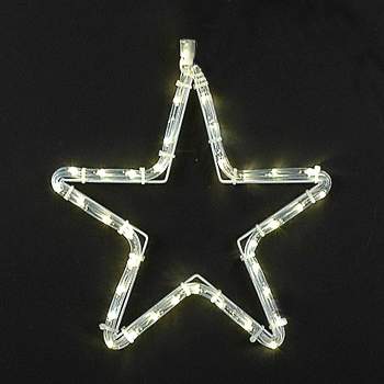 Novelty Lights Warm White Holiday Star LED Rope Light Motif