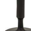 Modern Metal Taper Candle Holder - Aluminum & Wood Design - Minimalist Candlestick for Living Room, Bedroom & Dining - 12" Black - 3 of 4