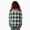 Dickies Women’s Flannel Hooded Shirt Jacket - 2 of 2