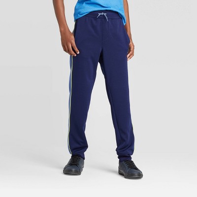 blue uniform joggers