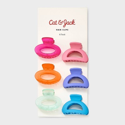 Claw Hair Clips - 6pk - Cat & Jack - image 2