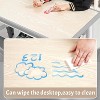 Nasitip Kids Table and 6 Chairs Set, Height Adjustable Table/Graffiti Desktop, Non-Slip Legs, Children Activity Table for Daycare, Classroom - 4 of 4